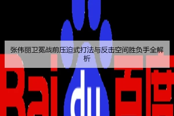 张伟丽卫冕战前压迫式打法与反击空间胜负手全解析
